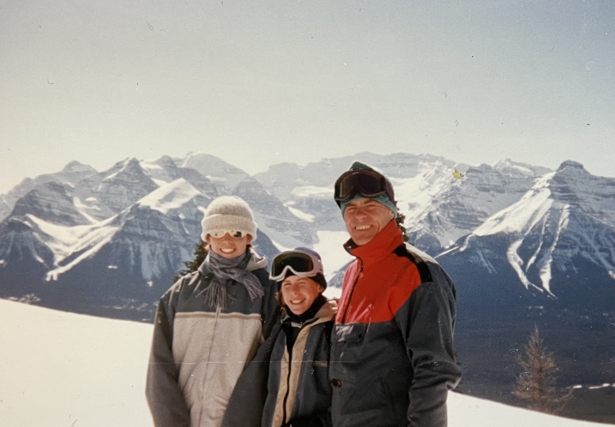 Fam Trip in Alberta + BC, 1997.